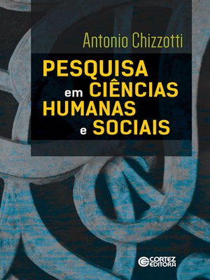 cover image of Pesquisa em ciências humanas e sociais